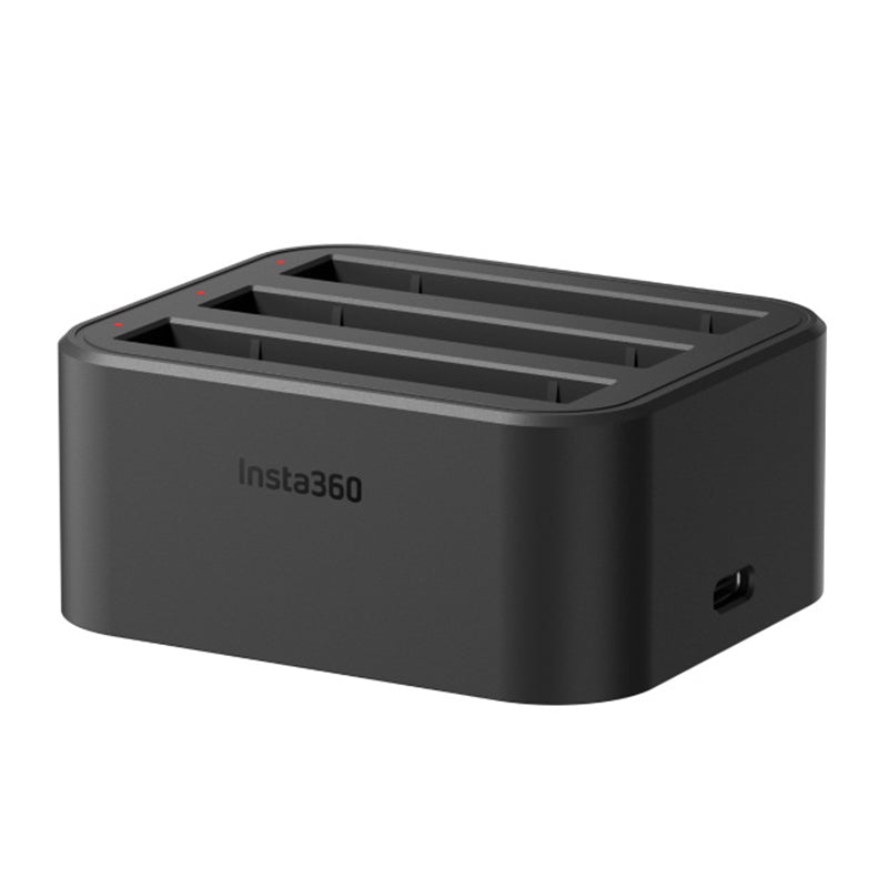 Triple Charger for Insta360 ONE X3 Battery Charger 3-Slot Charging Base Action Camera Accessories Triple Charger for Insta360 ONE X3 Battery Charger 3-Slot Charging Base Action Camera Accessories